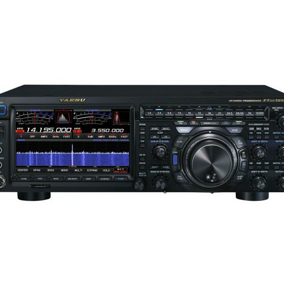 Yaesu FTDX101D HF 100W Ori Baru Radio 50Mz Hybrid SDR FTDX101 SSB MPVD