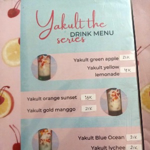 Yakult green apple