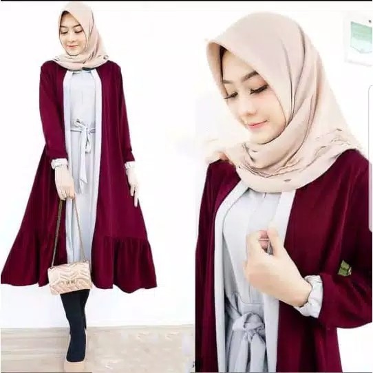 Yoona Tunik  Baju Atasan Muslim  4 Warna Best Seller