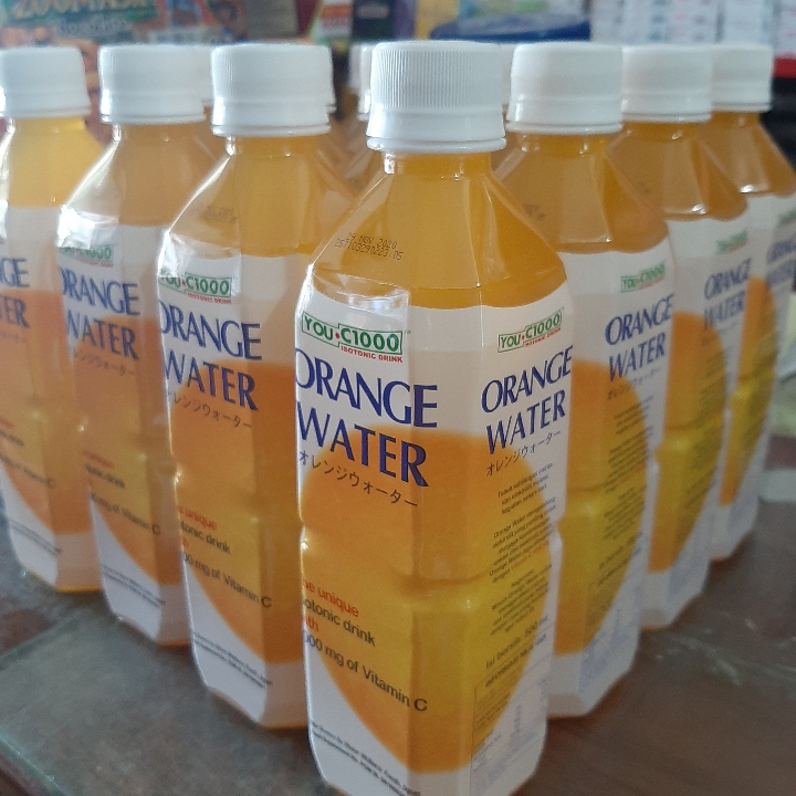 You C Orange Botle Water