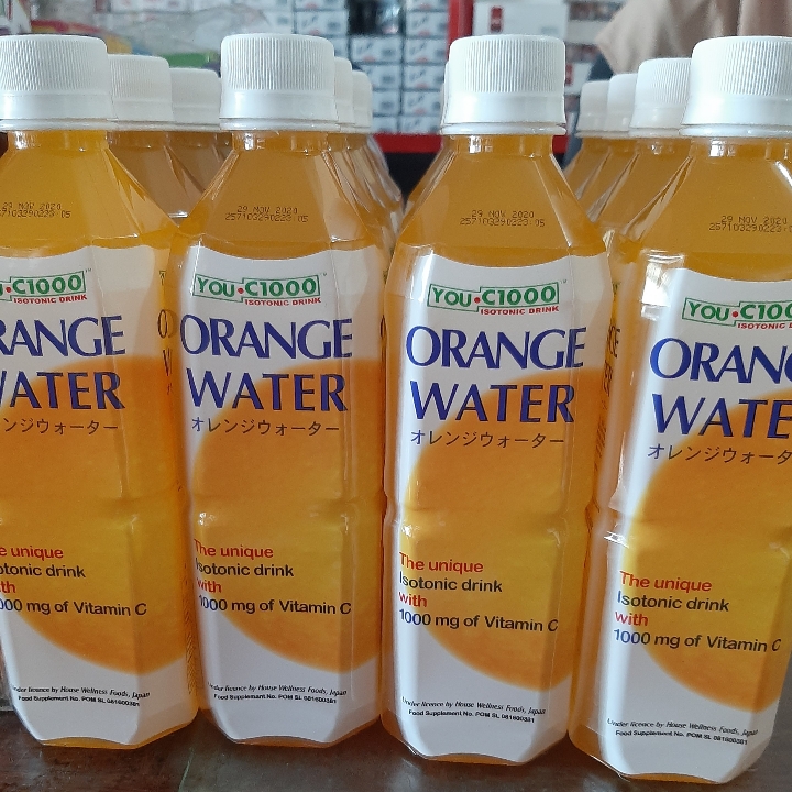 You C Orange Botle Water 2