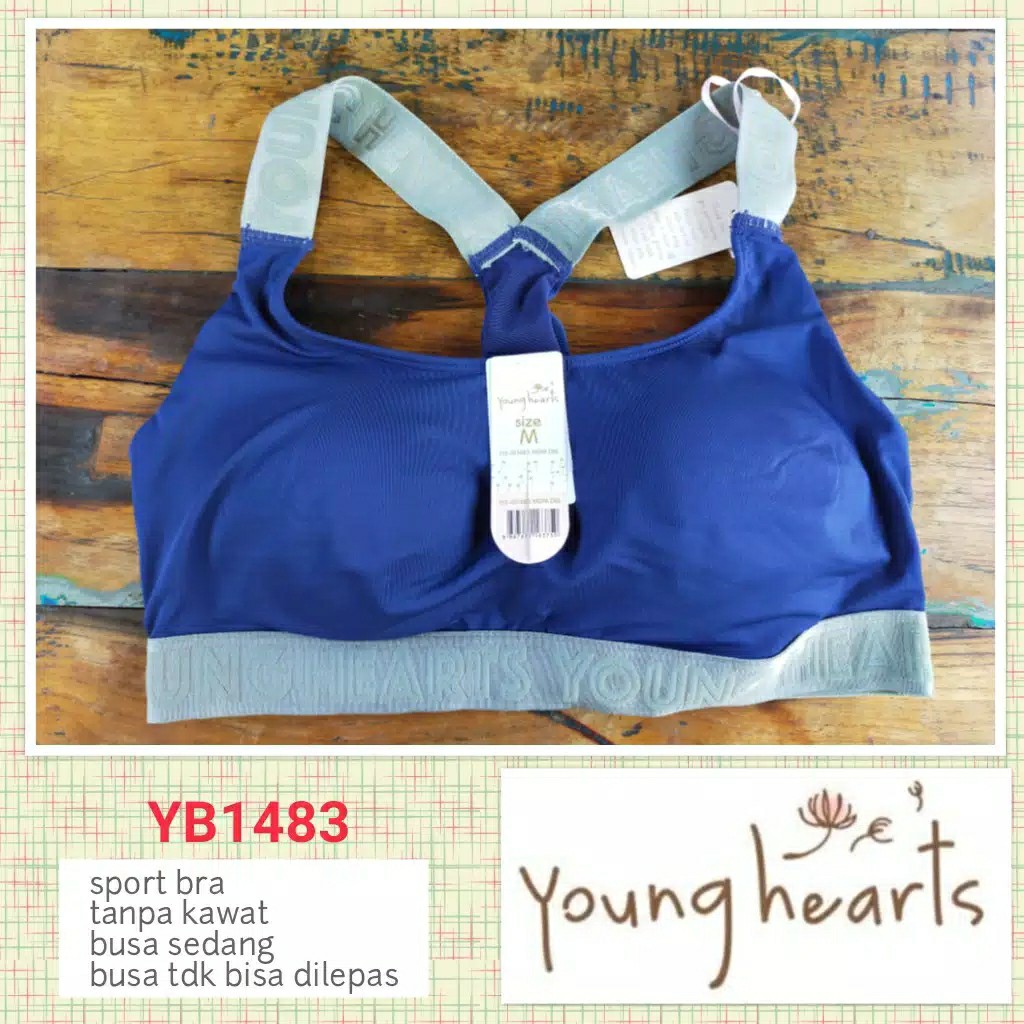 Younghearts Sports Bra YB1483 size M L 4