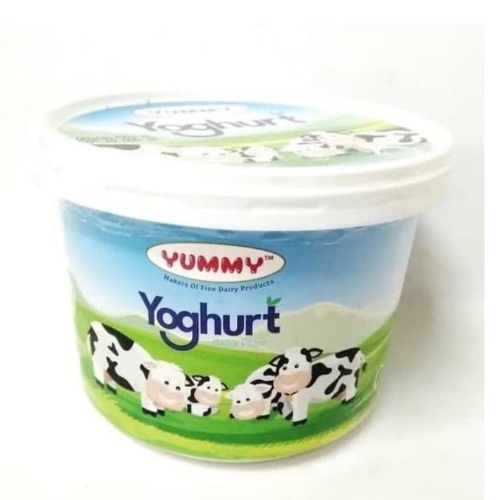 Yummy Yoghurt Natural Plain 500gr