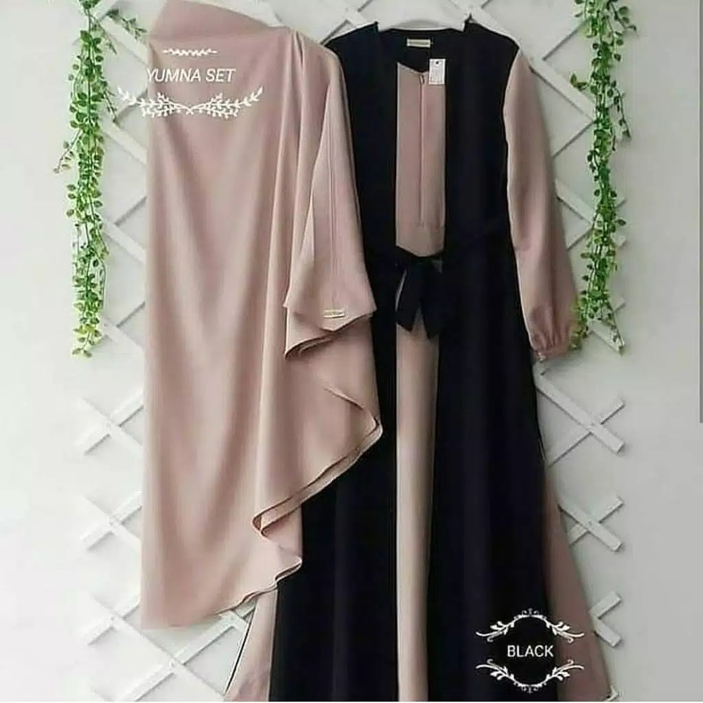 Yumna Set  Baju Gamis Syari Best Seller 3