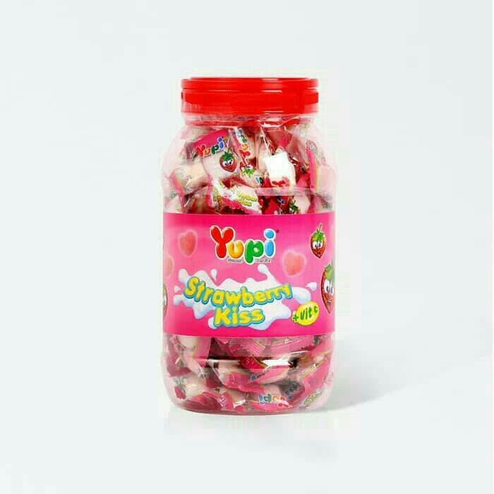 Yupi Toples Strawberry Kiss 300 Gr 3