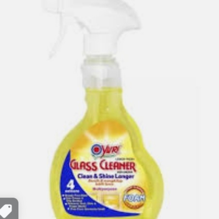 Yuri Glass Cleaner Kuning Botol 410