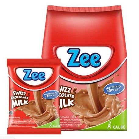 ZEE SUSU PERTUMBUHAN COKLAT BAG 10X40GR