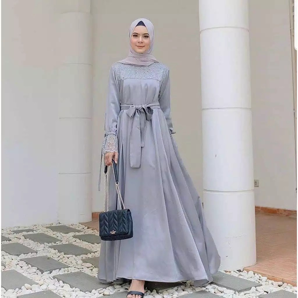 ZHIRANA DRESS MAXI MUSLIM TERBARU 3