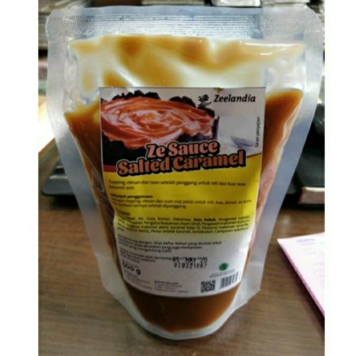 Zeelandia Ze Sauce Salted Caramel 8x500gr