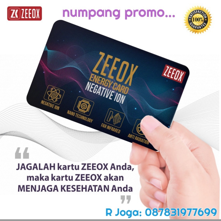 Zeeox Energy Card