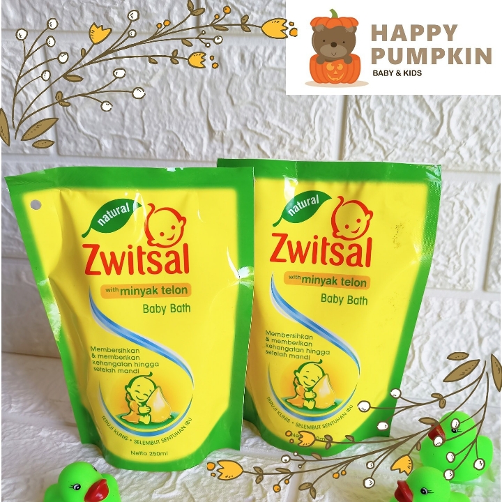 Zwitsal Baby Bath with Minyak Telon 250 ml