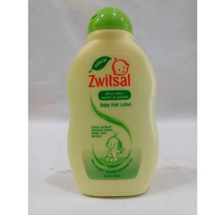 Zwitsal Baby Hair Lotion Aloe Vera Kemiri Dan Seledri 50 Ml