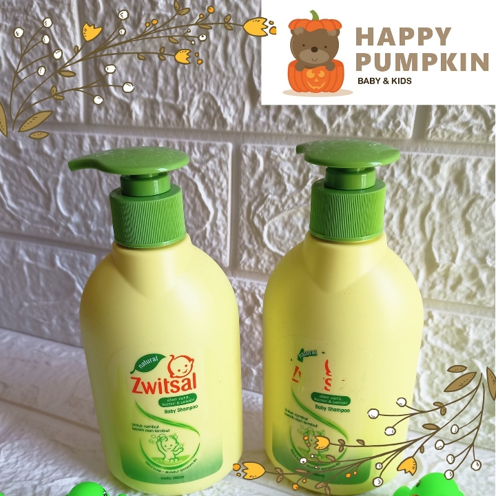 Zwitsal Baby Shampoo Aloe Vera Kemiri  Seledri 300 ml