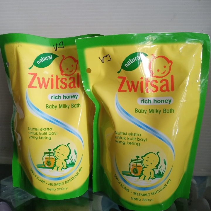 Zwitsal Rich Honey Baby Milky Bath