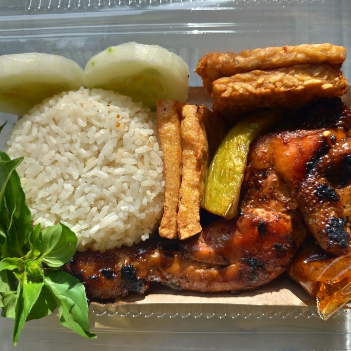 ayam bakar tanpa nasi