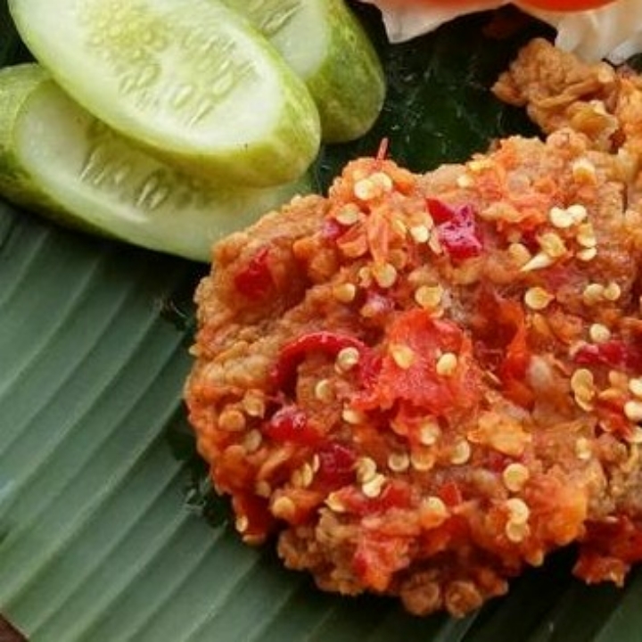 ayam geprek tanpa nasi