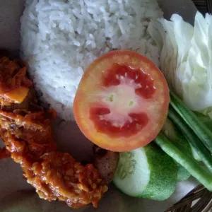 ayam geprek tanpa nasi