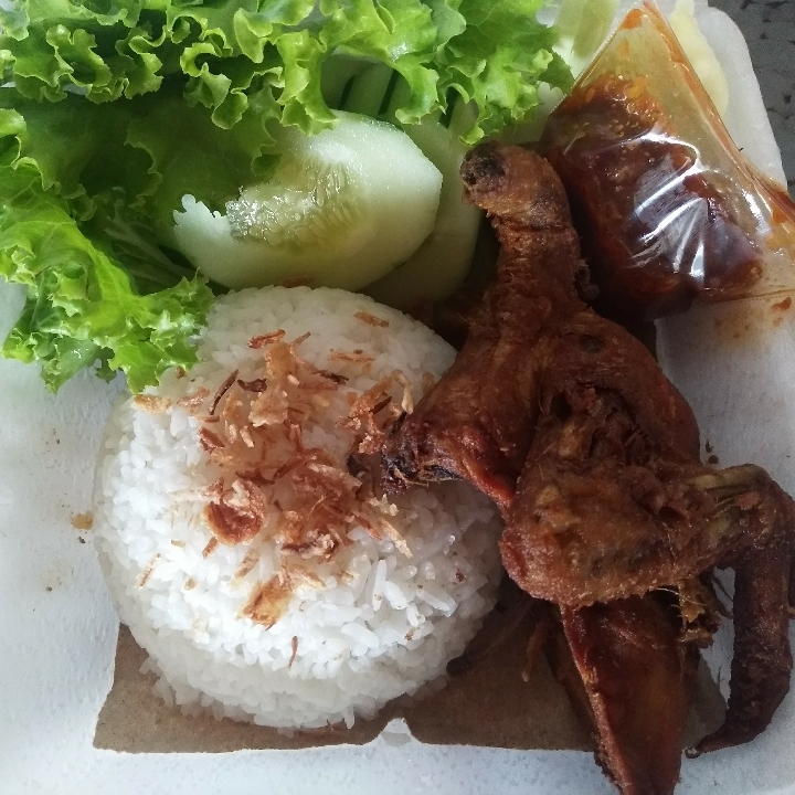 ayam penyet dan ikan jaher goreng 2