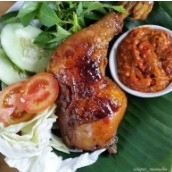 ayam potong bakar