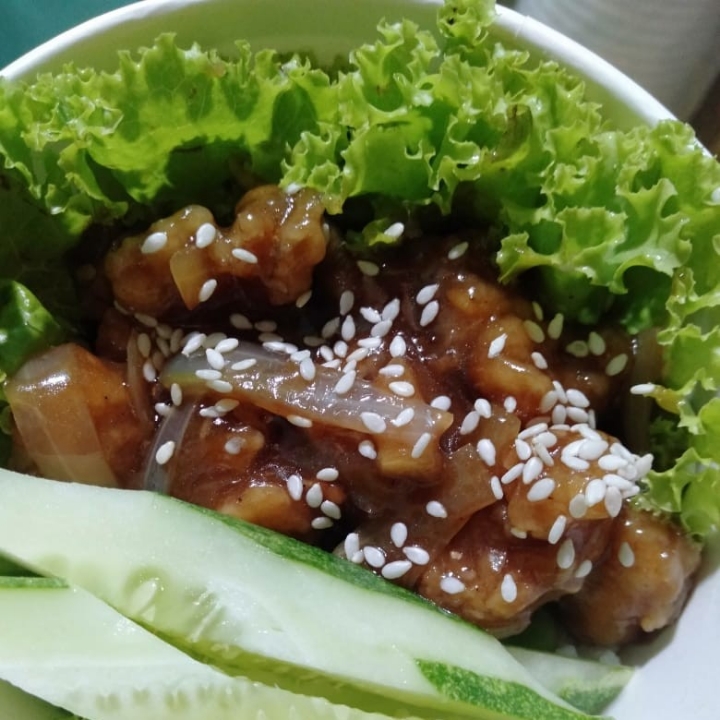 rice bowl ayam teriyaki