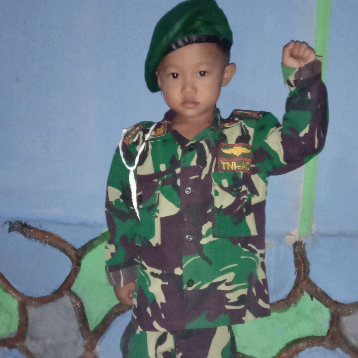 baju PDL TNI Anak