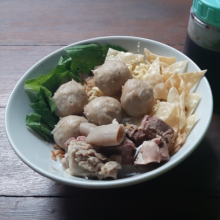 bakso alus komplit