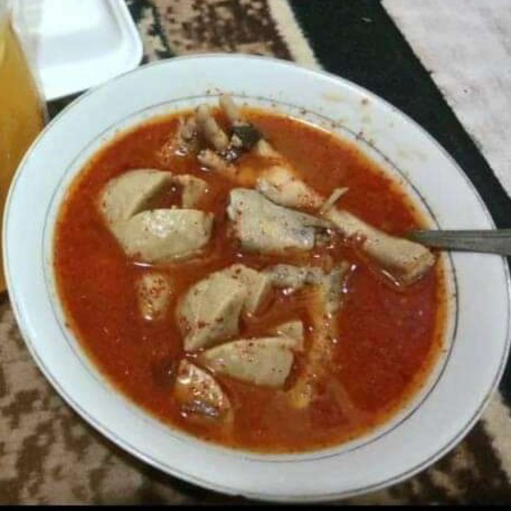 bakso ceker atau bakso tulang kuah