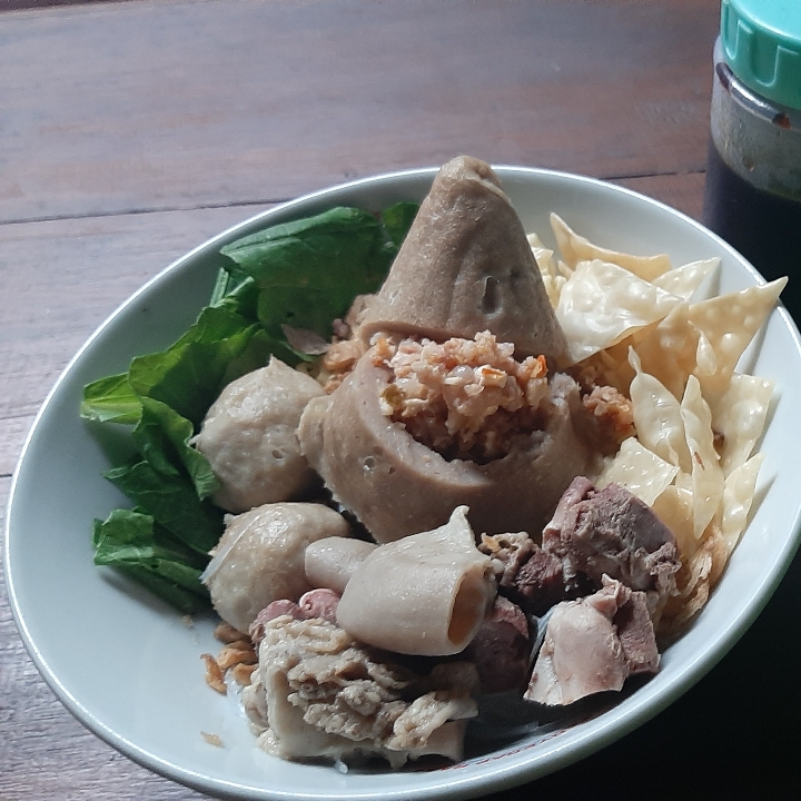 bakso lahar komplit