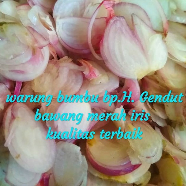 bawang merah 1kg kupas atau iris  2