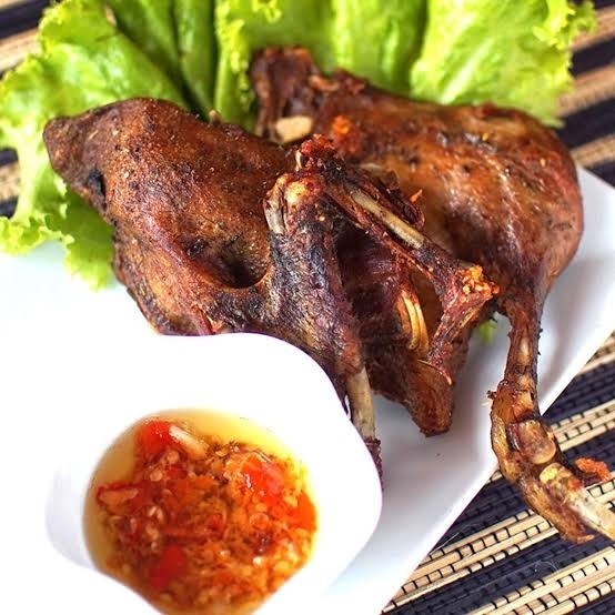 bebek goreng tidak pakai nasi