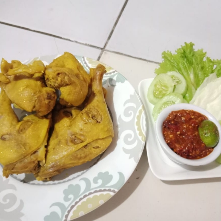 bebek ungkep sambel jingkrak