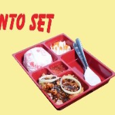 bento set black pepper es teh