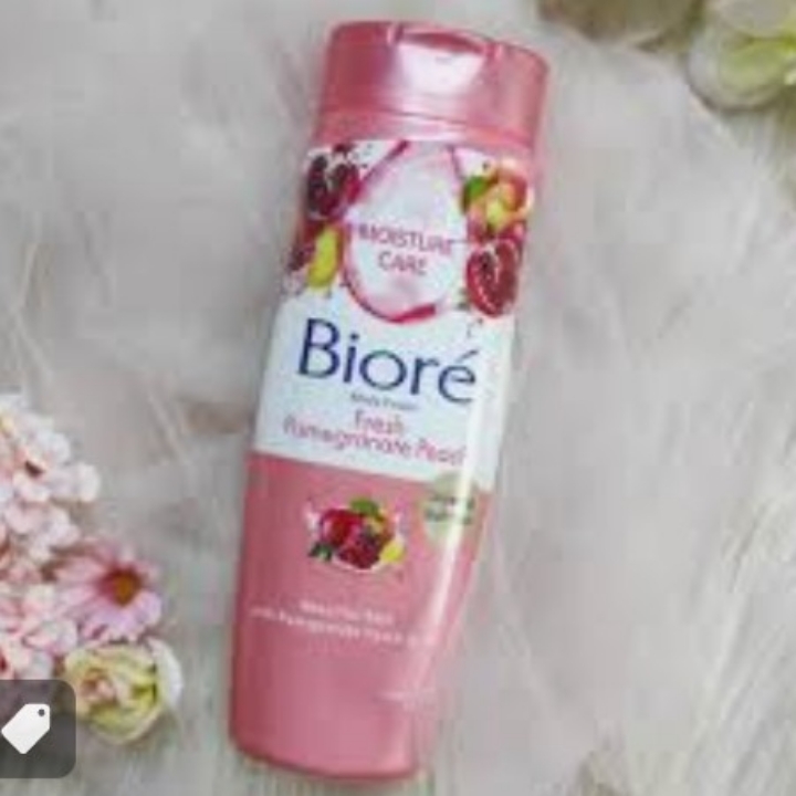 biore fresh pomegranate peach