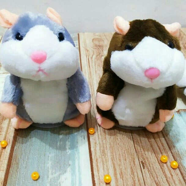 boneka  hamster bisa meniru suara 2