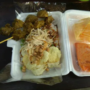 bubur ayam 2 sate ati