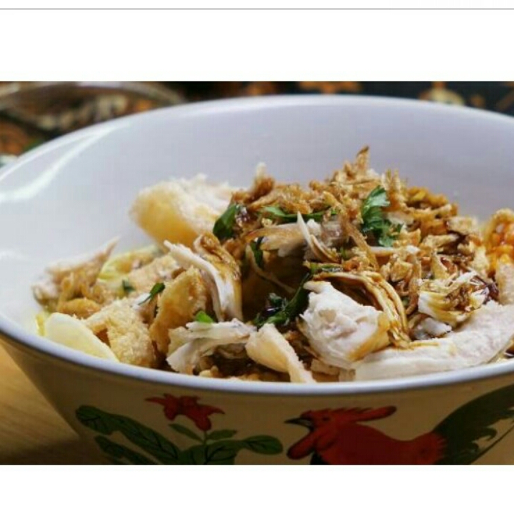 bubur ayam setengah porsi