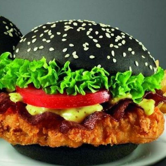 burger black nuget