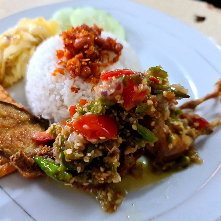 burung goreng komplit