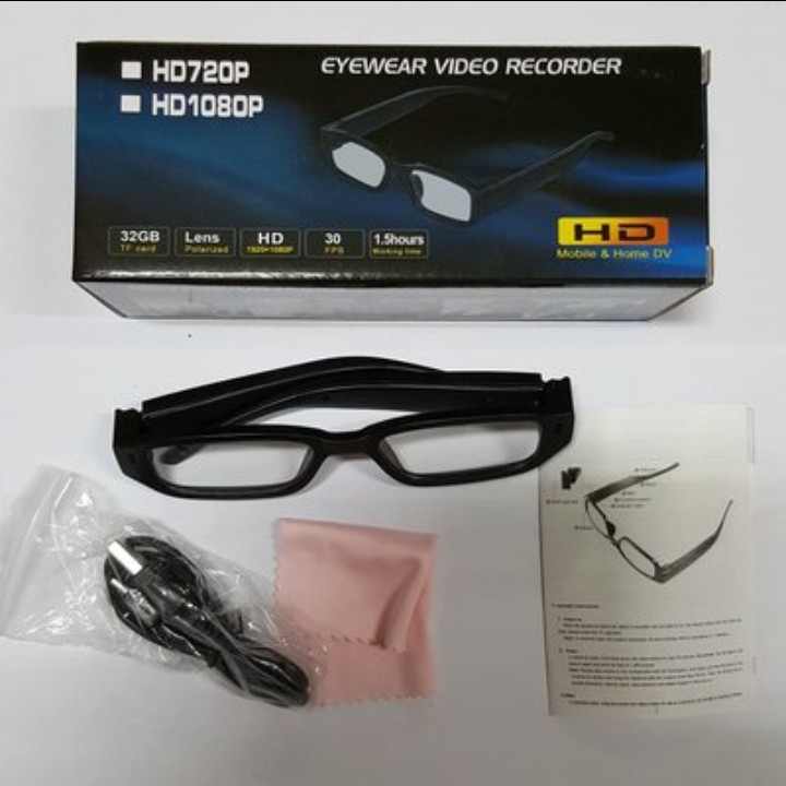 camera Spy Glasses 720P HD Kamera Pengintai Model Kacamata 2