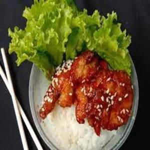 chicken korean with hot spicy