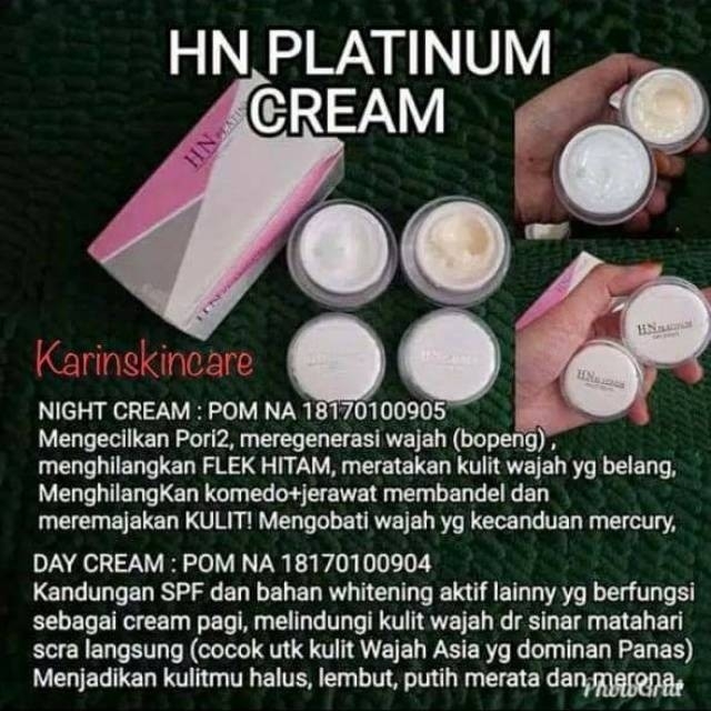 cream hn platinum bpom