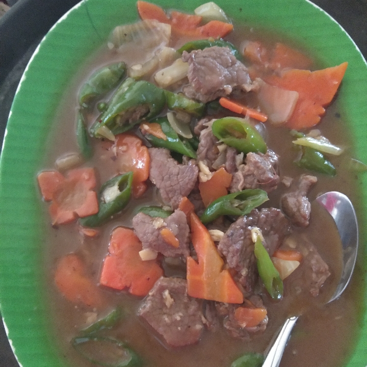 daging Sapi Cabai Hijau