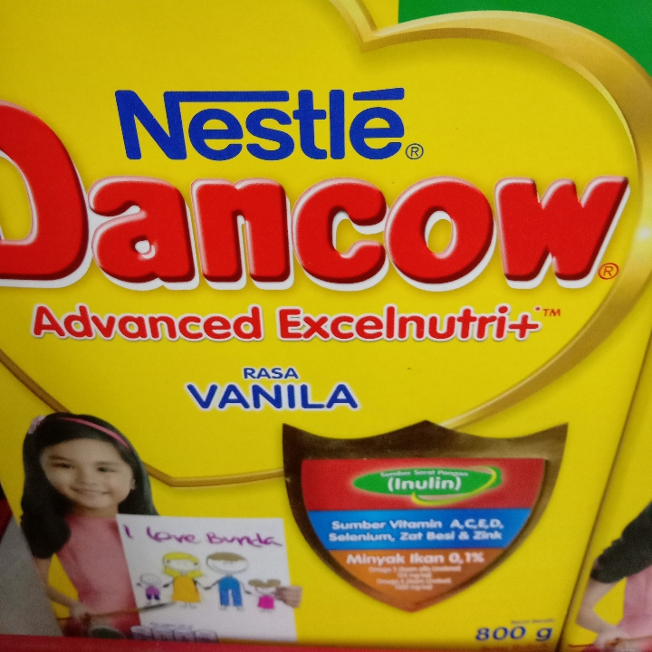 dancow3plus Vanilla 800g