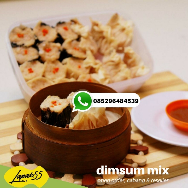 dimsum mix porsian isi 3pcs