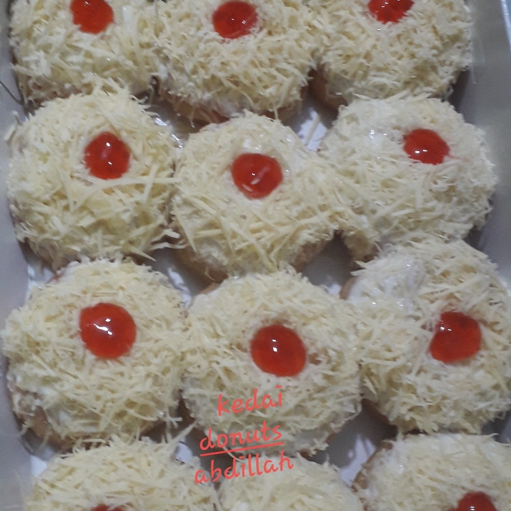 donat full keju isi 12