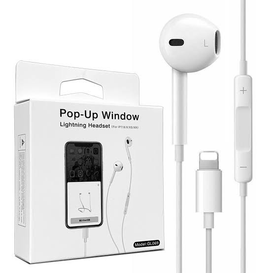 earphone Pop-up Window