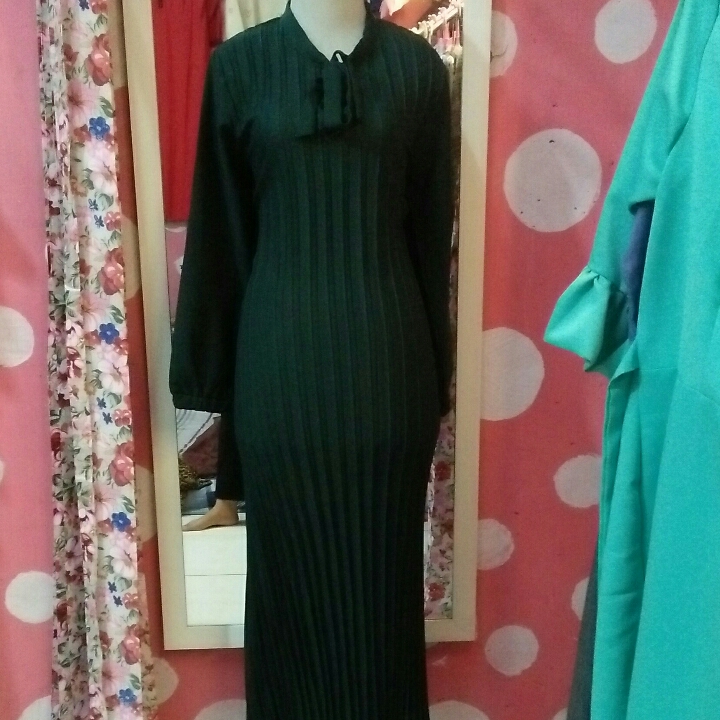 gamis plisket 3