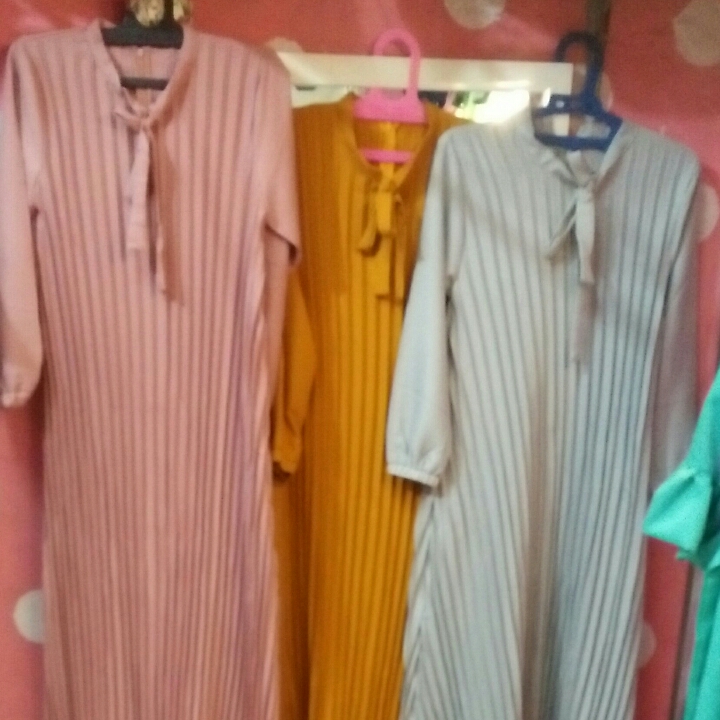 gamis plisket 4