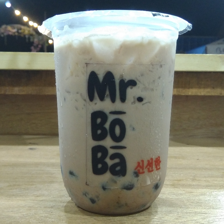 hazelnut boba