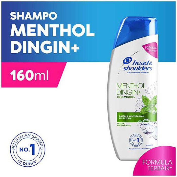 head  shoulders Shampoo Cool Menthol 160ml